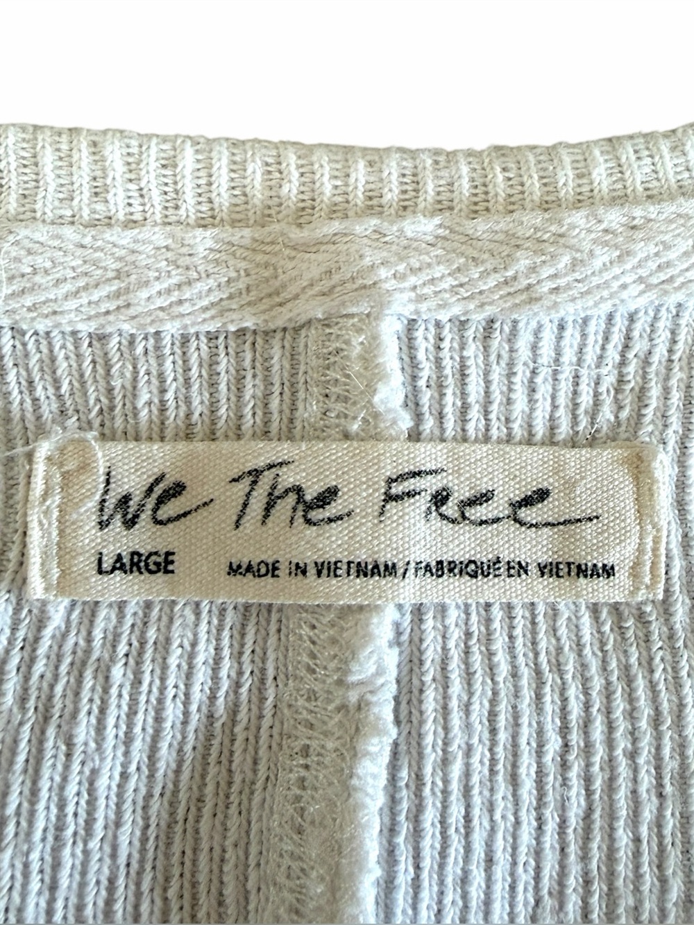Free People We The Free Molly Tee Shirt in Jasmine White Short Sleeve Scoop Neck - Picture 8 of 10